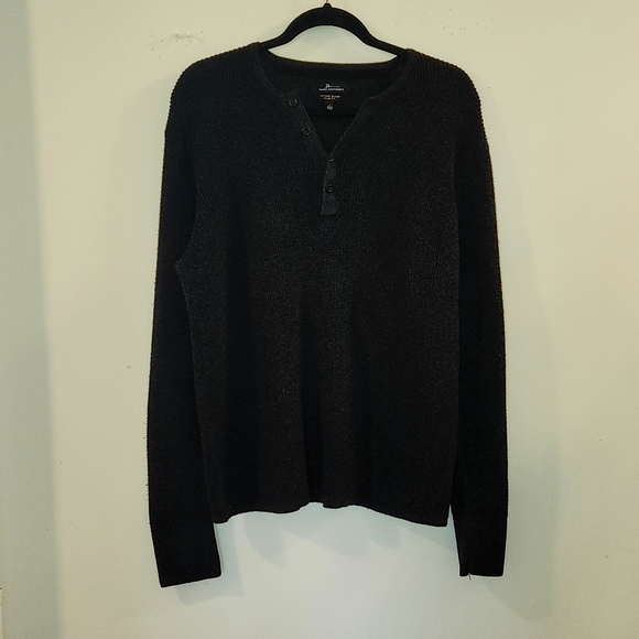 Marc Anthony Other - Marc Anthony~ Designer Men's Slimfit Lexury Blend Sweater Black Size Lg